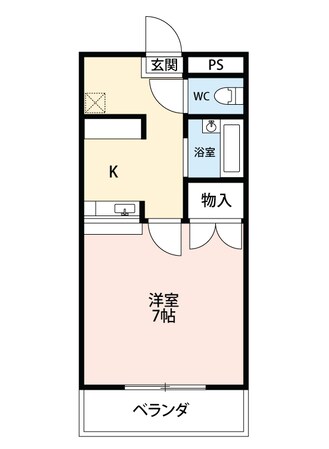 ルック中町の物件間取画像